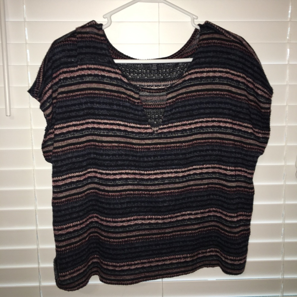 🖤 American Eagle Knit Striped Top
